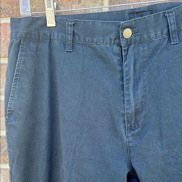 RVCA Men's Nature X Industry Black Casual Dress Pants Slacks 36 - Picture 3 of 15